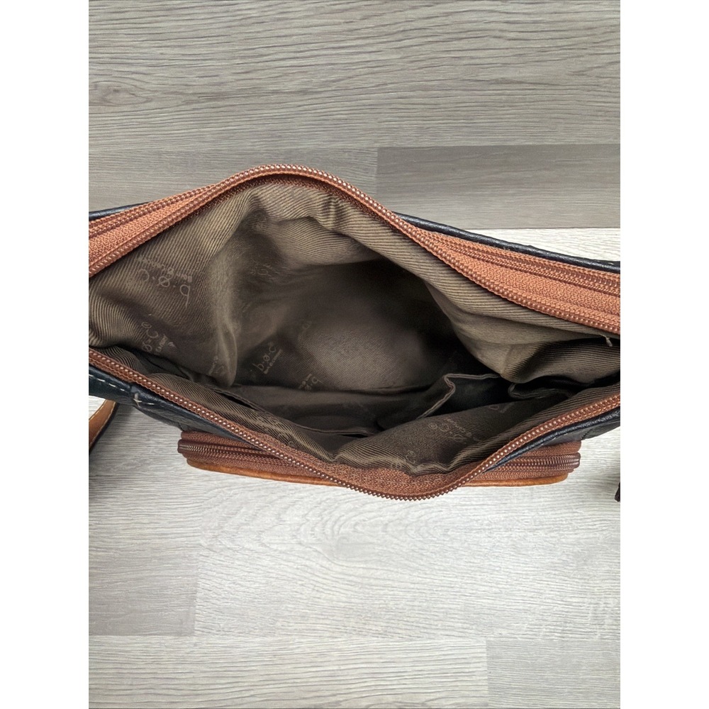 B.O.C. Born Concept B.Ø.C. Pebbled Black Vegan Leather Shoulder Bag - Picture 7 of 14